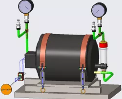 pneumatic station