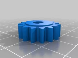 Potentiometer gear for elbow for replacement potentiometers