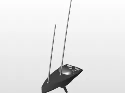 projet ketch catboat coque à bouchains