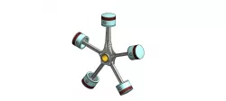 Radial Engine - SolidWorks