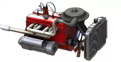 "Revolution car's" ENGINE: TYPE A4L 1967