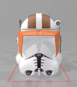 Star Wars Clone Wars Commander Cody Helmet 3D print model