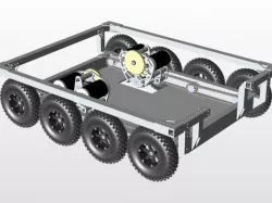 Team 599 "Cheesy Spoof" Traction Game Chassis