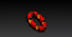 Twisted band-like Metal Design