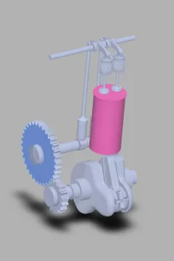 Two Cylinder Engine