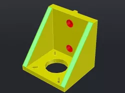 2020 NEMA17 Vertical Support