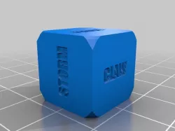 90s Comic Book Name Dice