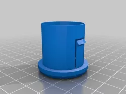 Arcade push button housing, parametrized