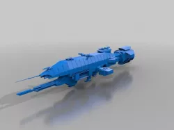 Babylon 5 Warlock Class Starship