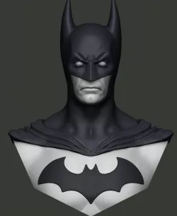 Batman Bust 3D print model