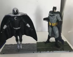 Batman VS Moon Knight comics 3d print 20cm 3D print model