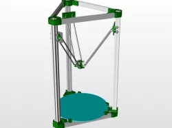 Beefy Delta 3D printer