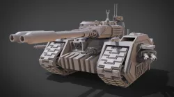 Behemoth Tank 3D print model