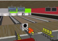 bowling room model