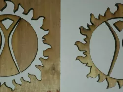 Burning Man Ring of Fire /  Sun Ring