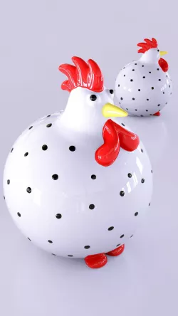 chicken 3D print model