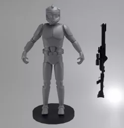 clone trooper 3D print model
