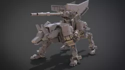 Command Wolf 3D print model