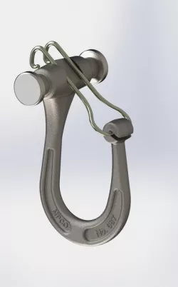 Crane Hook with Safety Latch