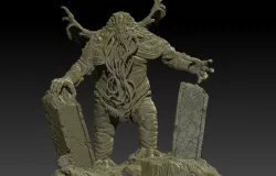 Cthulhu 3D print model