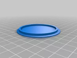 Flat bottom lens cap for Handy Handheld Camera Mount