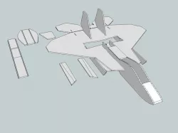 FT-22 raptor model