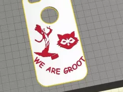 Guardians of the galaxy dancing groot case