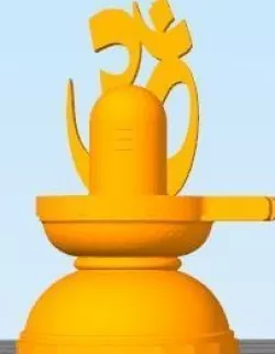 Hindu God Shiva Linga 3D print model
