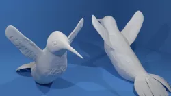 Hummingbird 3D-Printable 3D print model