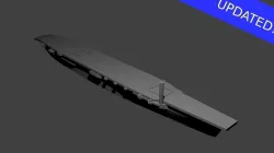 Japanese Aircraft Carrier Hosho 3D print model