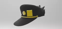 JOJO Jotaro Kujo COSPLAY Hat 3D print model