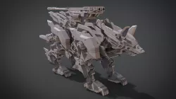 Konig wolf HA 3D print model