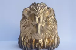 Lion Bust 3D printable 3D print model