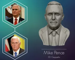 Mike Pence  3D print model