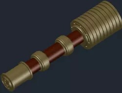 Mud trooper grenade -Han Solo version 3D print model 3D print model