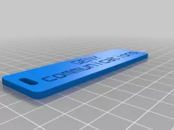My Customized Customizer Version of luggage label