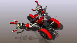MY OLD WORK PROJECT FOR FUN FROM PTC Pro/DESKTOP 8