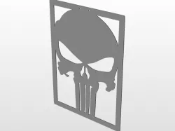 Punisher Logo Model