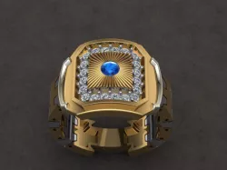 Rolex ring No 04 3D print model