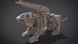Sheild Liger Heavy Loaded 3D print model