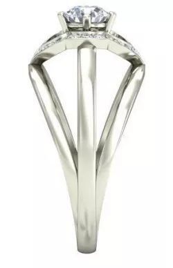 Silver 3 Line Ring 3D print model