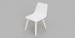 simple white chair_02