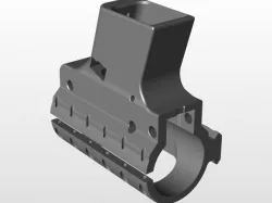 sten mkII glock mag adapter