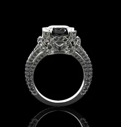 Tiffany ring 3D print model