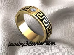 Wedding ring obr 130 3D print model