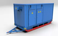 Сани под контейнер 20 футов /Sled under a 20 foot container