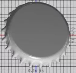 3D Bottle Cap  3D print model