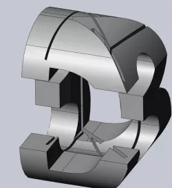 3D Logo Perspective Puzzle  3D print model