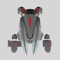3d models of the backpack and bracers of the Wasp  3D print model