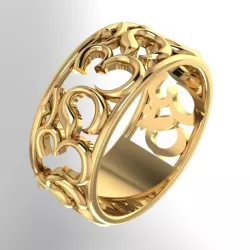 3d Ring 3D print model